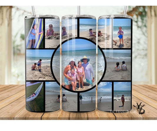 Skinny Tumbler~Black Frames