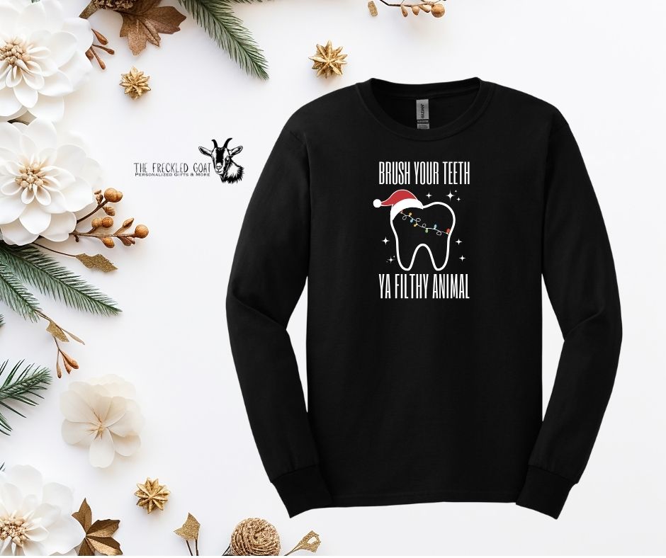 Brush Your Teeth Long Sleeve T-Shirt