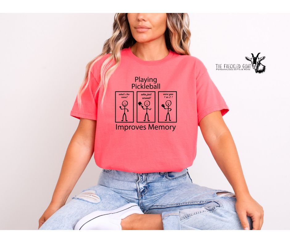 Pickleball Improves Memory T-Shirt