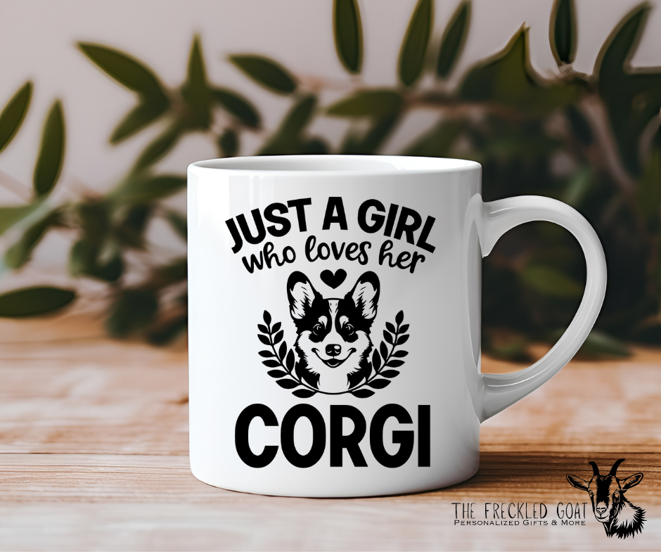 Just A Girl Who Loves Her Corgi Coffee Mug