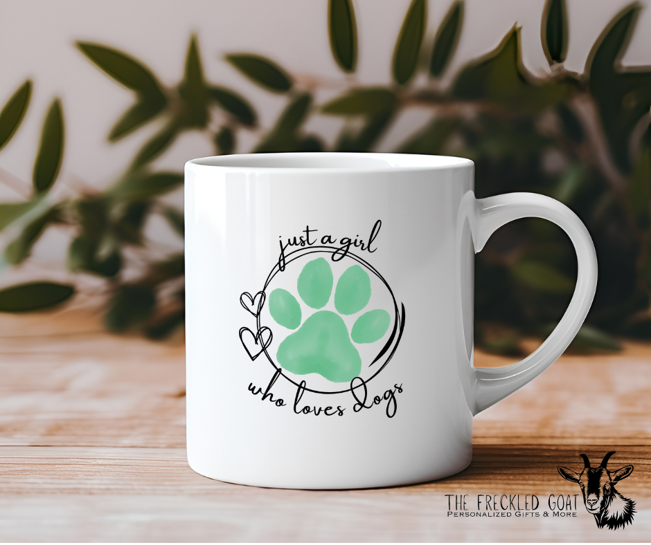 Just A Girl Who Loves Dogs Coffee Mug