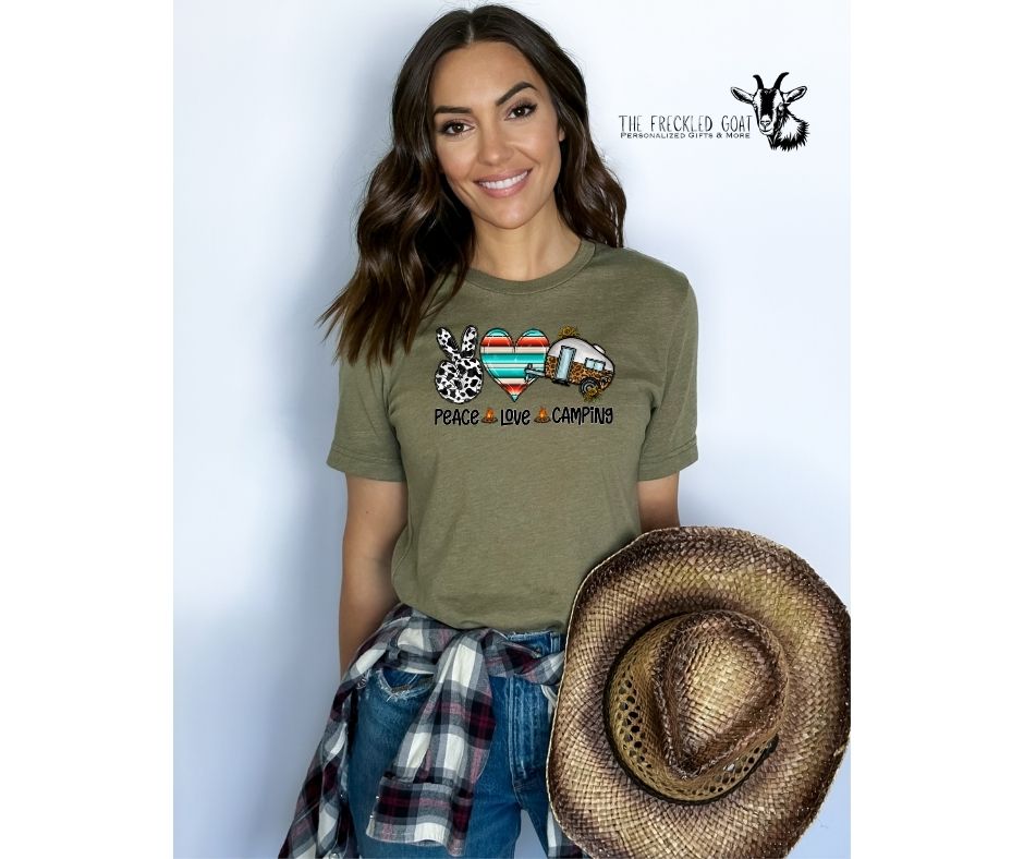 Peace Love Camping T-Shirt