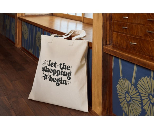 Let The Shopping Begin Tote