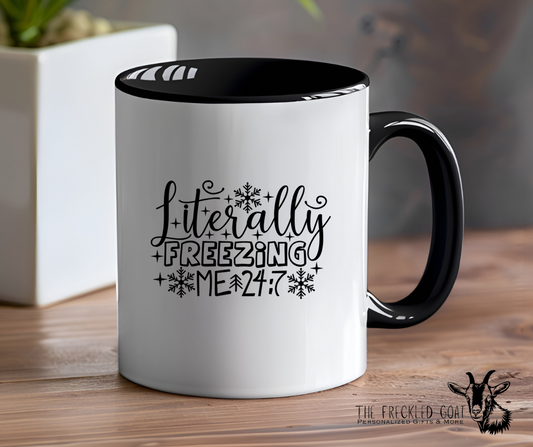 Literally Freezing Coffee Mug
