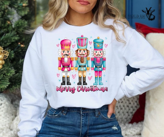 Merry Christmas Nutcracker Sweatshirt