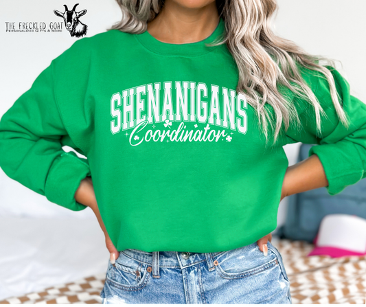 Shenanigans Coordinator In White Ink