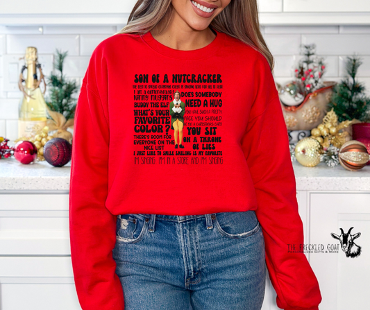 Son Of A Nutcracker Sweatshirt