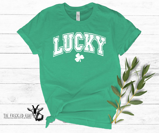 Lucky in White Ink