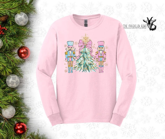 Watercolor Nutcracker Long-Sleeve T-Shirt