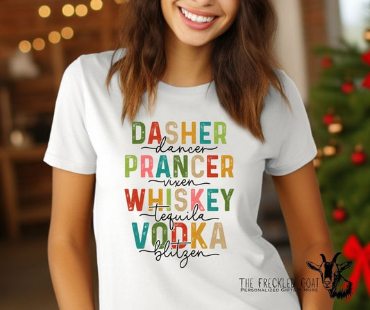 Whiskey, Tequila, Vodka T-Shirt