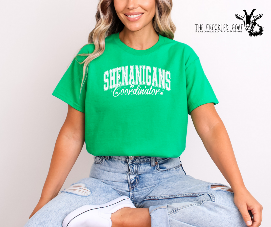 Shenanigans Coordinator In White Ink